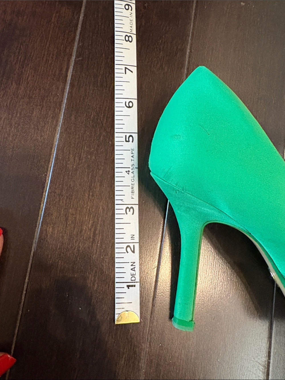 Zara Emerald Pointed-Toe Stiletto Pumps EU39 - Picture 7 of 7